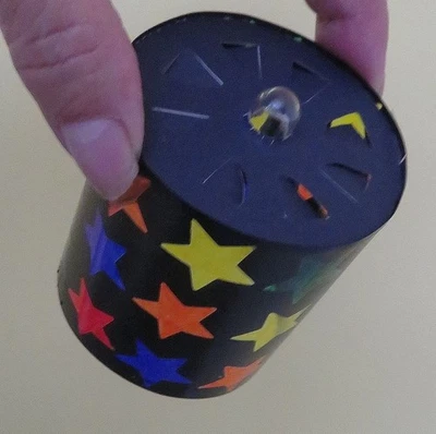 Nueva lámpara de movimiento psicodélico Star Spinner Bradford Star Tree Topper o pequeña cúpula Foto 1 de 3