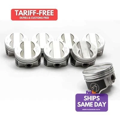 Sealed Power L2262F30, Set of 8 Aluminum Forged Piston Performance Racing Parts - Image 1 of 4