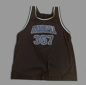 Camiseta deportiva de baloncesto MADBALL 357 NYHC negra/blanca 4XL T120 - Imagen 1 de 7