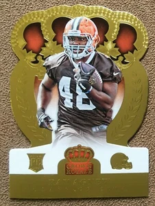Ray Agnew 2014 Crown Royale Gold Rookie #177 /99 Cleveland Browns Parallel 🐶🏈 - Picture 1 of 3