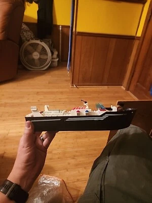 LEGO 4021 City Town Police Patrol Boat 1991 Vintage Incomplete As Pictured  - Image 1 of 4