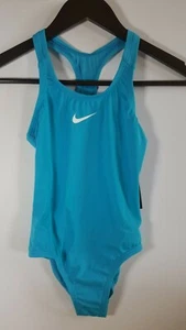 NWT Nike Youth/Girl Swimsuit XS Extra Small Age 6-8 years Wide Strap Racerback - Picture 1 of 9