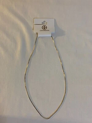 Collar Giani Bernini cadena espiga plata esterlina 18" Foto 1 de 4