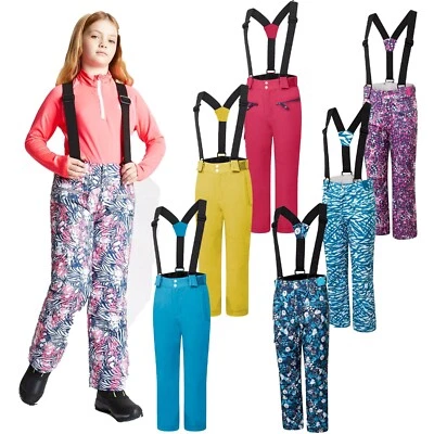 DARE 2B Dare2b Kinder Jungen Mädchen wasserdichte Hose Ski Latzhose RIESIGER VERKAUF UVP £ 70