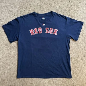 Camisa para mujer Vázquez #55 XL Boston Red Sox cuello redondo manga corta majestuosa - Imagen 1 de 10