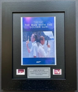 James Bond 007 THE MAN WITH THE GOLDEN GUN Original 35mm Film Cell Memorabilia - Picture 1 of 12