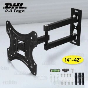 TV Wand-Halterung schwenkbar neigbar VESA 200 Fernsehhalterung 32 40 50 55 Zoll - Bild 1 von 13