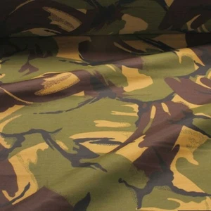 Stoff Polyester Flecktarn DPM England UK Camouflage Tarndruck wasserabweisend - Bild 1 von 2