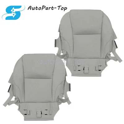 2010 2011 For Lexus IS250 IS350 Driver & Passenger Bottom Lower Seat Cover Gray - Image 1 of 4