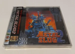 RARE Authentic Metal Slug 2 English Release Neo Geo CD Complete NeoGeo US Seller - Picture 1 of 12