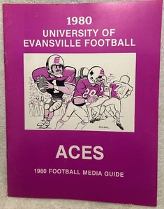 1980 University Of Evansville IN Football Media Guide Photos, Roster & Stats - Picture 1 of 5