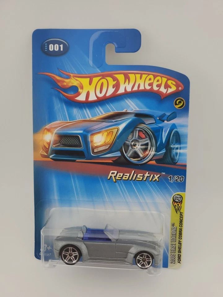 Hot Wheels HW 001 2005 First Editions Ford Shelby Cobra Concept Realistix 1/20 - Image 1 of 1