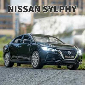 Modelo de coche de aleación Nissan Sylphy 1:32 diecast vehículos de juguete luz de sonido modelo de coche - Imagen 1 de 24