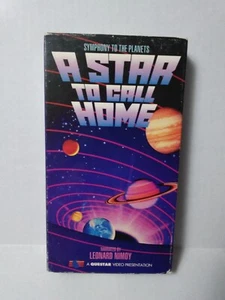Symphony to the Planets: A Star To Call Home (VHS) Leonard Nimoy (Rare) - Picture 1 of 5