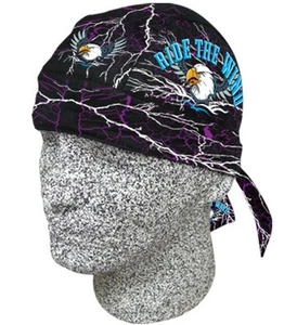 Ride the Wind Eagle Headwrap Bandanna Sweatband Durag Capsmith Free Shipping - Picture 1 of 1