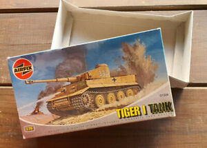 Airfix boîte de maquette VIDE Char Tank Tiger I Tank éch: 1/72