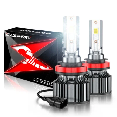 2x H11/H9/H8 Bombillas LED de haz alto/bajo para Ford Fiesta 2011-2019 Foto 1 de 4