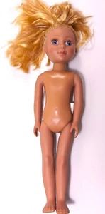 Battat Glitter Girls 15" Poseable Doll ~ Tan Blonde Hair Purple Eyes (No Outfit) - Picture 1 of 6