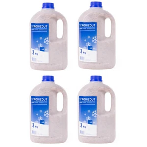 4x 3 kg Streusalz in Flasche Auftausalz Streumittel Tausalz Winterstreu Streugut - Bild 1 von 2