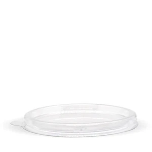 Pack Of 1000 Round Clear PET Lids - Recyclable Lids for 60ml BioCane Sauce Cups - Picture 1 of 1
