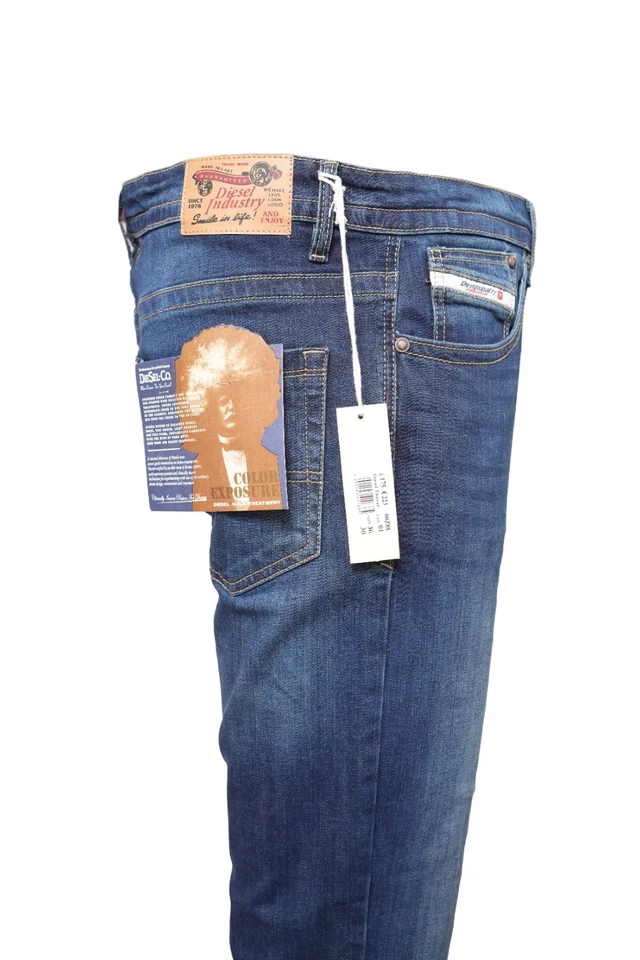 Jeans Diesel Uomo Thavar Slim Fit Elasticizzato (Svuota Stock)