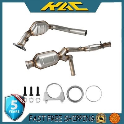 Front and Rear Catalytic Converter Fits 2009-2014 Chevrolet Tahoe 5.3L 645797 Foto 1 de 4