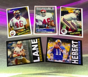 Custom new 1983-85 Series 2 USFL NFL Football Card set unseen unpublished photos - Picture 1 of 2