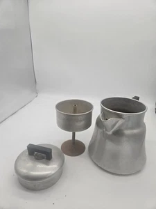 Vintage Wear-Ever Aluminium 3008 Kaffeekanne USA 8 Tassen Camping ohne Kaffeemaschine ** 60-8 - Bild 1 von 13