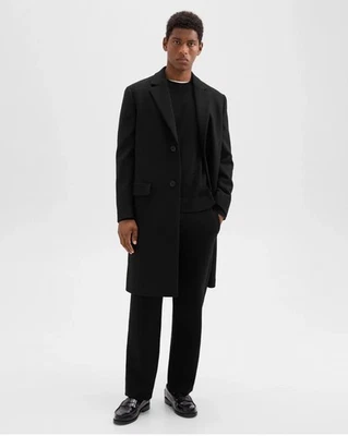 NWT  Theory Men’s Hudson Pestle Fuji Wool Cashmere Coat Size XL $995 - Image 1 of 4