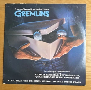 Original Soundtrack Gremlins Peter Gabriel Genesis Out Out EX Vinyl LP USA prs - Picture 1 of 5