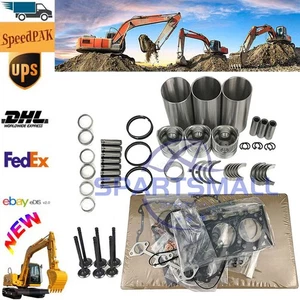 3TNE88 3D88E-3 3D88 Overhaul Piston Rebuild Kit For Yanmar Komatsu Engine Parts - Picture 1 of 3