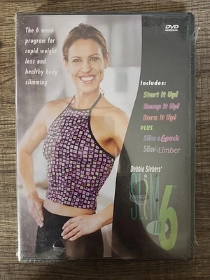 *BRAND NEW* Slim In 6 Instructed By Debbie Siebers' (DVD, 6 Disk) - Image 1 of 2