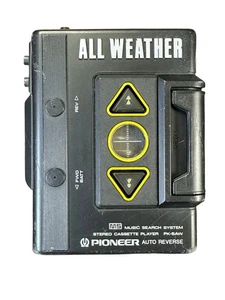 Reproductor de casete estéreo para todo clima Pioneer PK-5AW Japón reverso automático vintage años 80 - Imagen 1 de 9