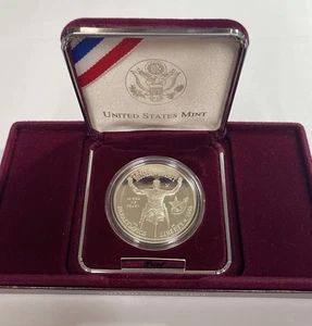 1996-P US Mint Atlanta Olympics/Paralympics Proof Silver Dollars in OGP - Picture 1 of 4