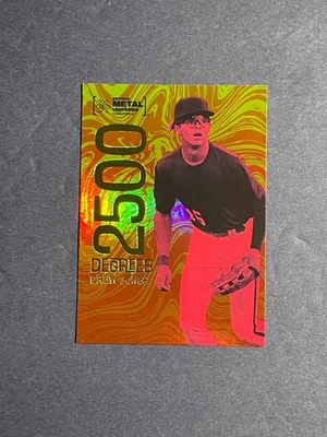 2022 Skybox Metal Universe Champions Druw Jones 2500 Degrees Insert Card #D-14 - Image 1 of 2