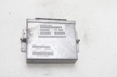 L33 Saab 9-5 2.3 Turbo Benzina Motore Modulo Unità di Controllo 09378729 5380076 - Immagine 1 di 4