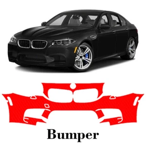 Front bumper PreCut PPF Paint Protection Film For BMW M5 2012-2016 - Picture 1 of 6
