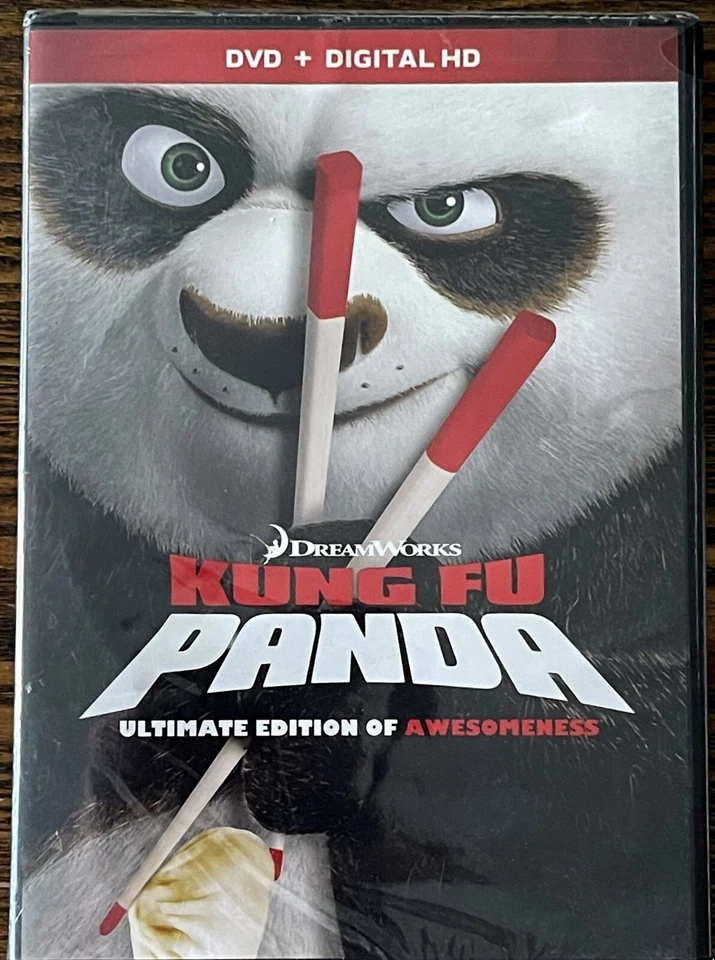 Kung Fu Panda Ultimate Edition of Awesomeness (DVD/Digital 2015, 2-Disc Set) NW Foto 1 de 1