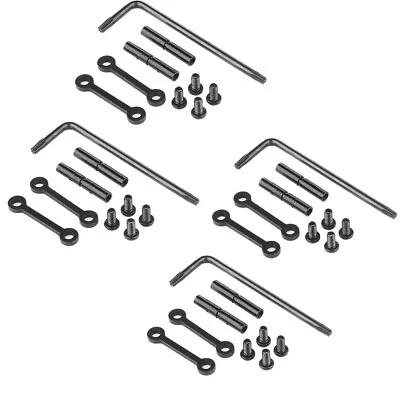 VIGILANCE INNOVATIONS 4 Pack Steel Anti Walk Trigger Kit for .154 Small Pinholes Non-Rotation