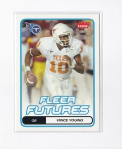 VINCE YOUNG 2006 FLEER FOOTBALL-FLEER FUTURE ROOKIE CARD-THIS LEGEND SHIPS FREE - Picture 1 of 24