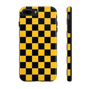 Custodie telefono Girly Plaid, cover resistente iPhone/Samsung Galaxy, cellulare protettivo - Foto 1 di 108