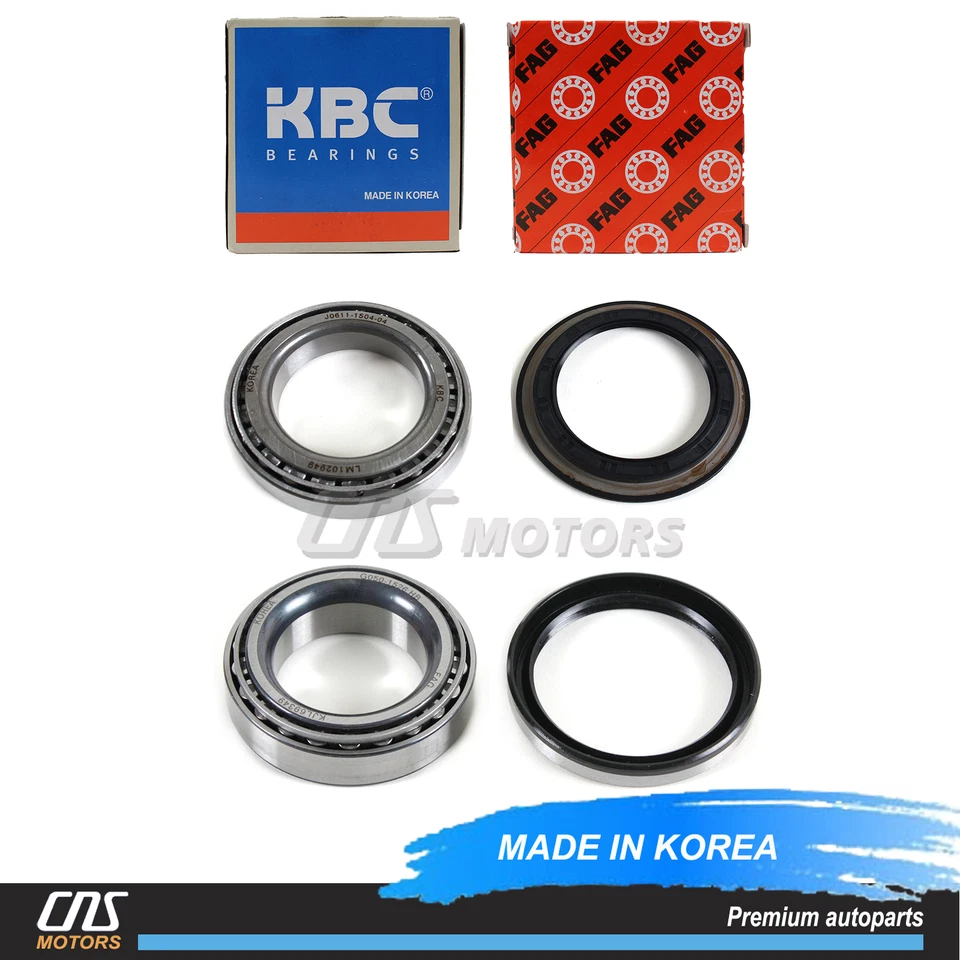 Wheel Bearing Kit Front Inner & Outer for 95-02 Kia Sportage OEM 0K01A-33047 Foto 1 de 4