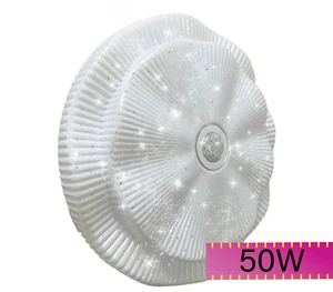 Plafoniera LED Da Soffitto Moderna 50W Effetto Cielo Stellato BTL-608 40CM - Foto 1 di 7