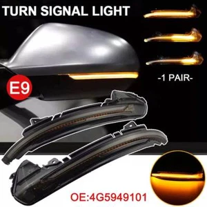 2x Sequential LED Turn Signal Light Mirror Indicator for Audi A6 S6 2012-2018 - Picture 1 of 13