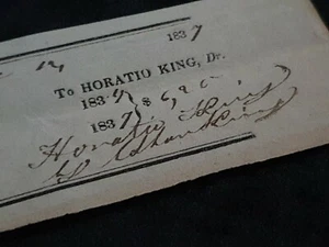 PMG Postmaster General Horatio King Signed Document Autograph USA James Buchanan - Picture 1 of 12