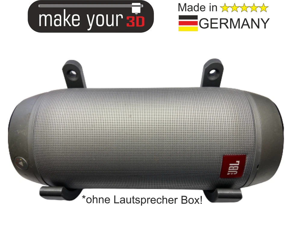 Zubehör  Wandhalter kompatibel mit JBL Pulse, Charge, Flip, Bluetooth Box, uvm. - Bild 1 von 3