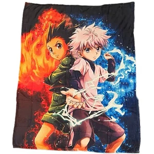 NEW Hunter X Anime Manga Throw Blanket (50” x 40”) Ultra Soft - Picture 1 of 2