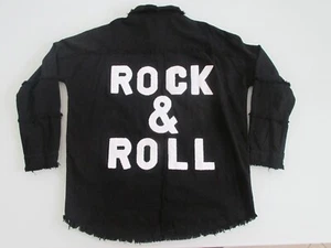 Chaqueta camisa con flecos para mujer Elan (nueva con etiquetas) talla pequeña - Imagen 1 de 10
