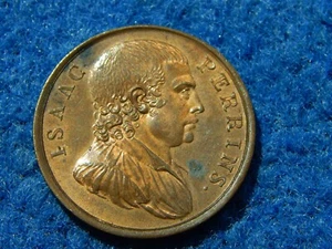 Great Britain: 1791 DH-13 Warwickshire, County Token . Red glossy Very Scarce - Picture 1 of 13