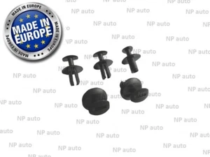5X PARAGOLPES DELANTERO Y EMBELLECEDOR MALETERO CLIPS DE FIJACIÓN PARA SEAT SKODA VW 2E1857784 - Imagen 1 de 4